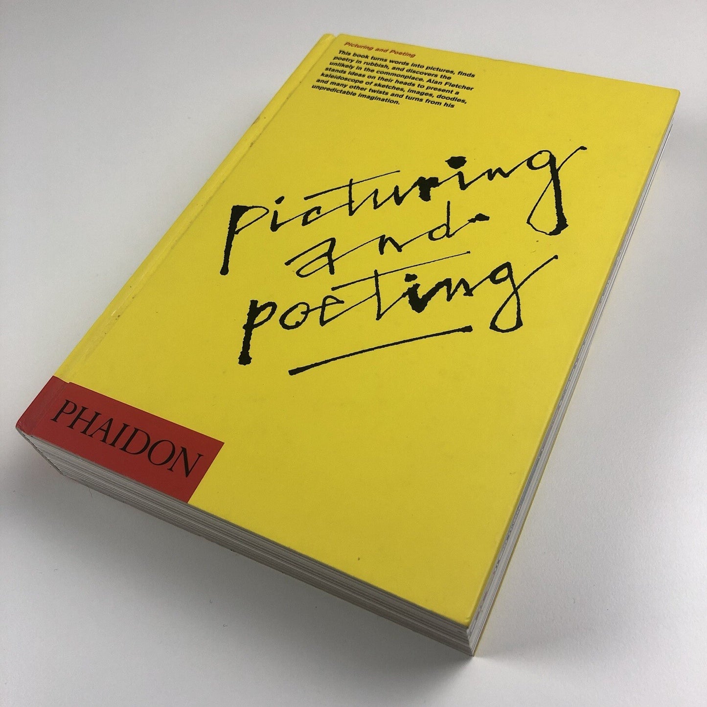 Picturing and Poeting by Alan Fletcher | Phaidon hardback, 2006