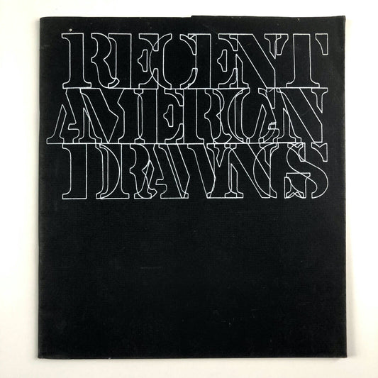 Recent American Drawings – Poses Institute of Fine Arts, Rose Art Museum 1964