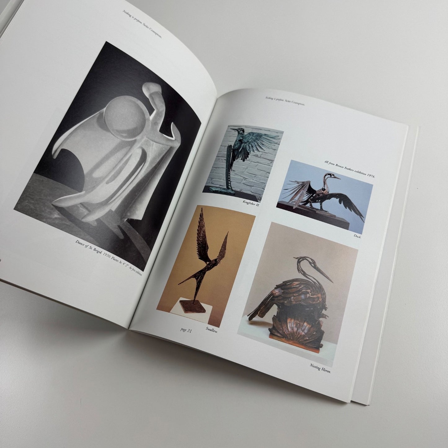Nothing is profane. Seán Crampton Sculptor text by John Lloyd | St Edmund, 2000 inscribed