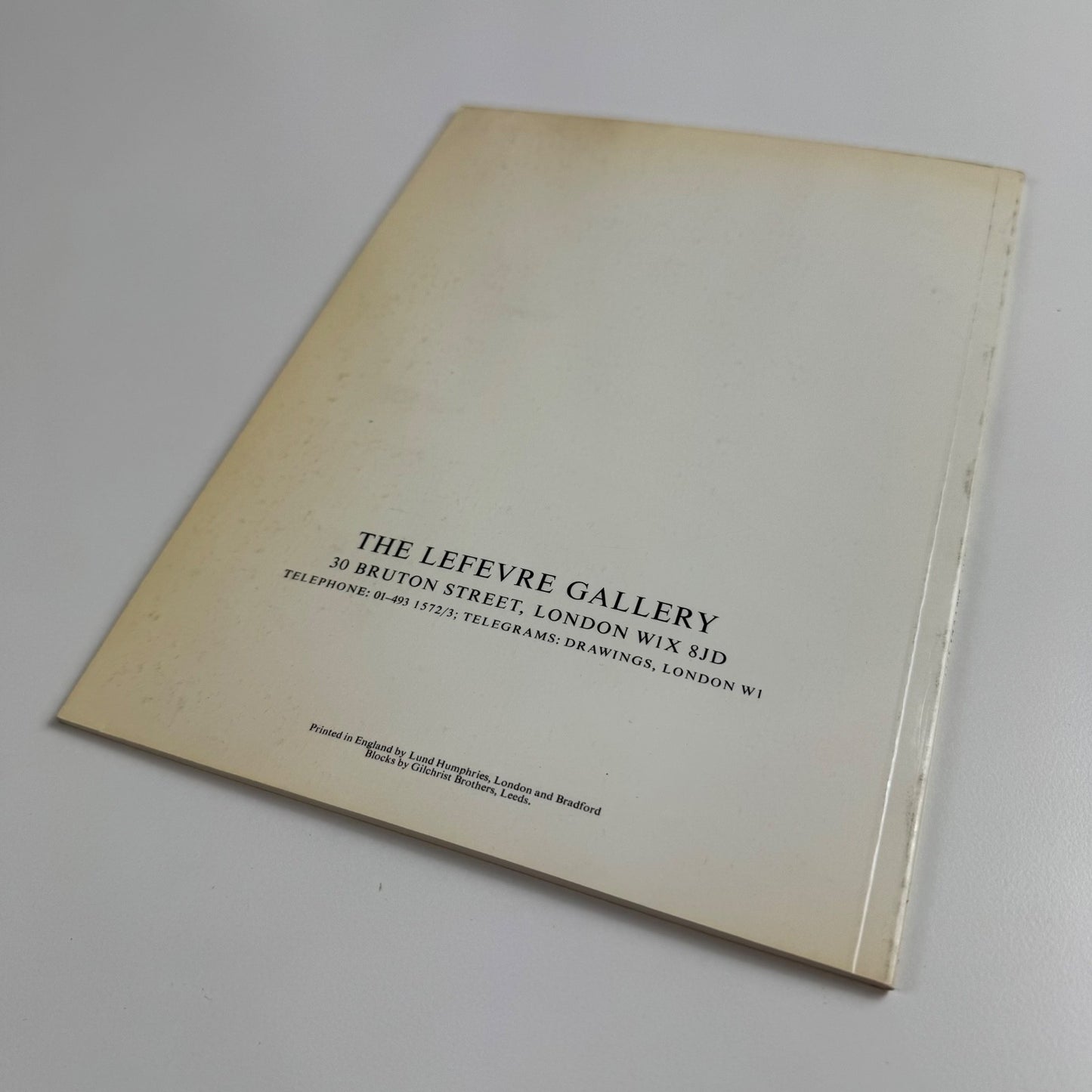 A memorial exhibition of the works of Edward Burra | Lefevre, 1977