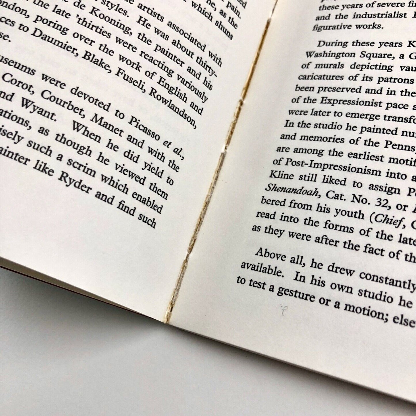 Franz Kline. A retrospective exhibition | Whitechapel Gallery, MOMA, New York. 1964