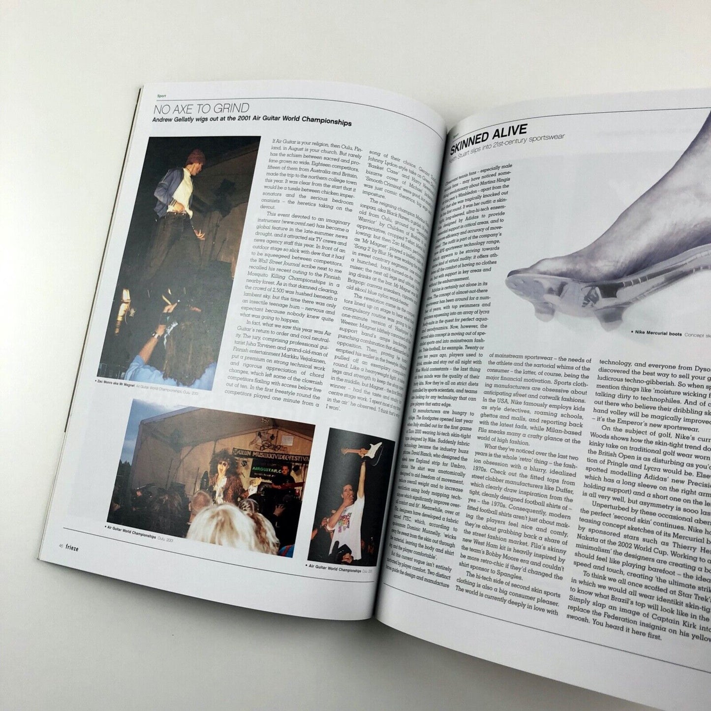 Frieze – Contemporary Art and Culture magazine | Issue 62 (UK), October 2001