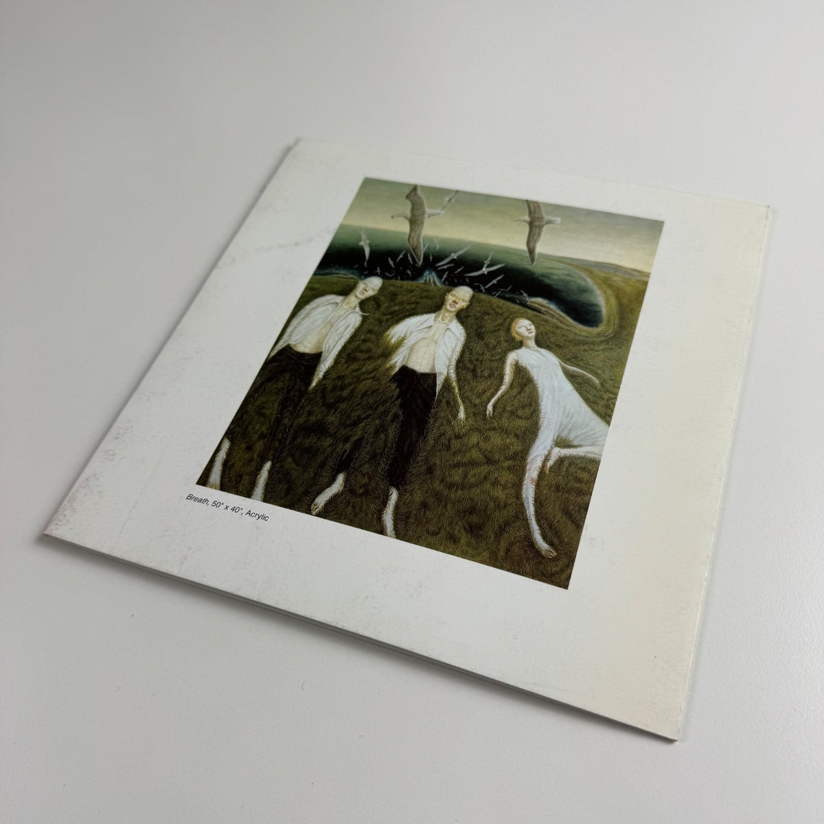 Folding card Peter Thomson. Compass Gallery Glasgow 1997