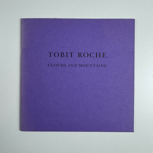 Tobit Roche. Clouds and Mountains Recent Paintings | The Maas Gallery, 2001