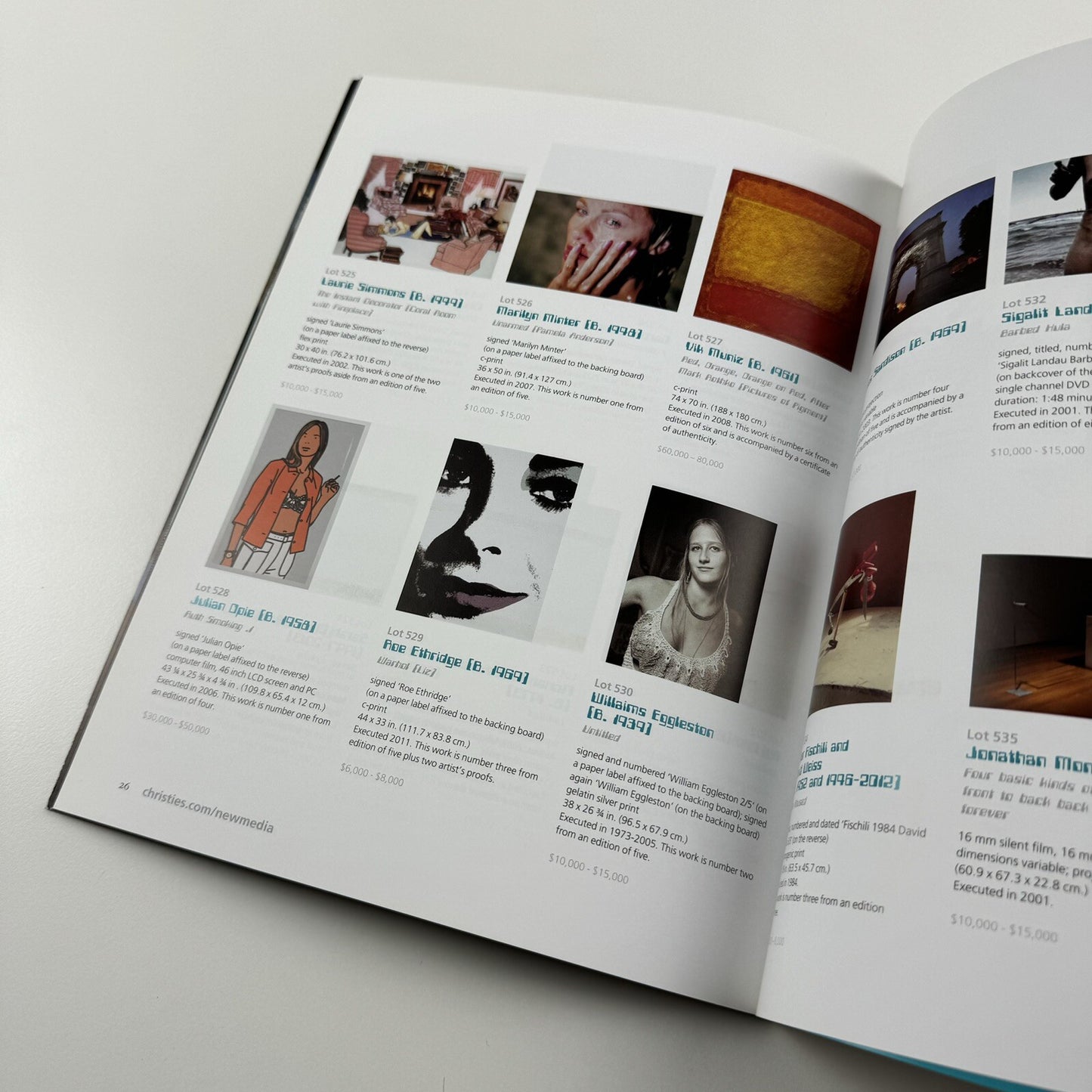First Open. New Media online only | Christie's catalogue, 20 Sep to 4 Oct 2013