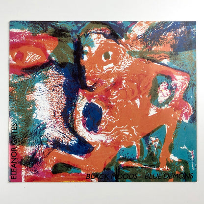 Eleanor Gates – Black Moods, Blue Demons | Bonington Art Gallery, Trent Polytechnic | 1989 catalogue
