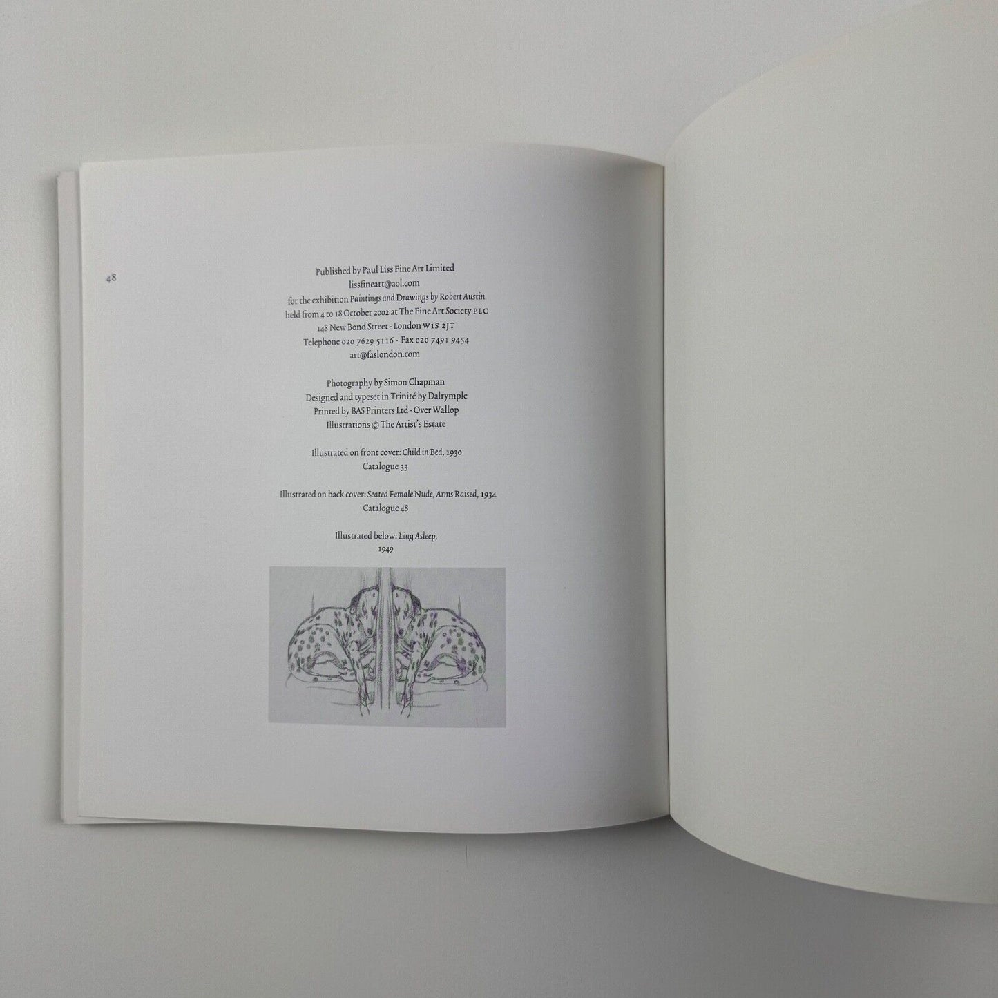 Paintings and Drawings by Robert Austin | The Fine Art Society, 2002