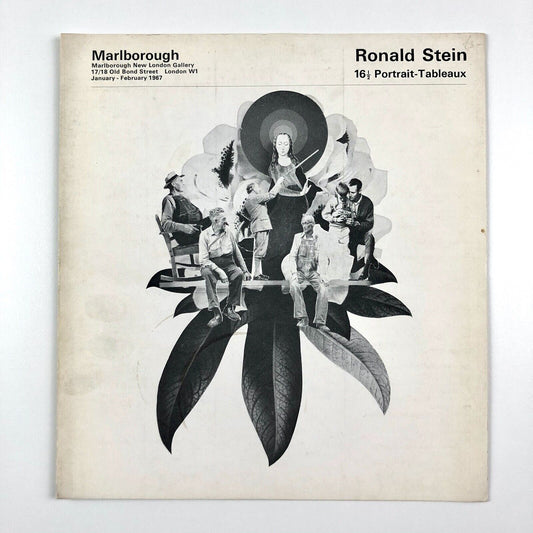 Ronald Stein 16 1/2 Portrait-Tableux | Marlbourgh New London Gallery catalogue leaflet, 1967