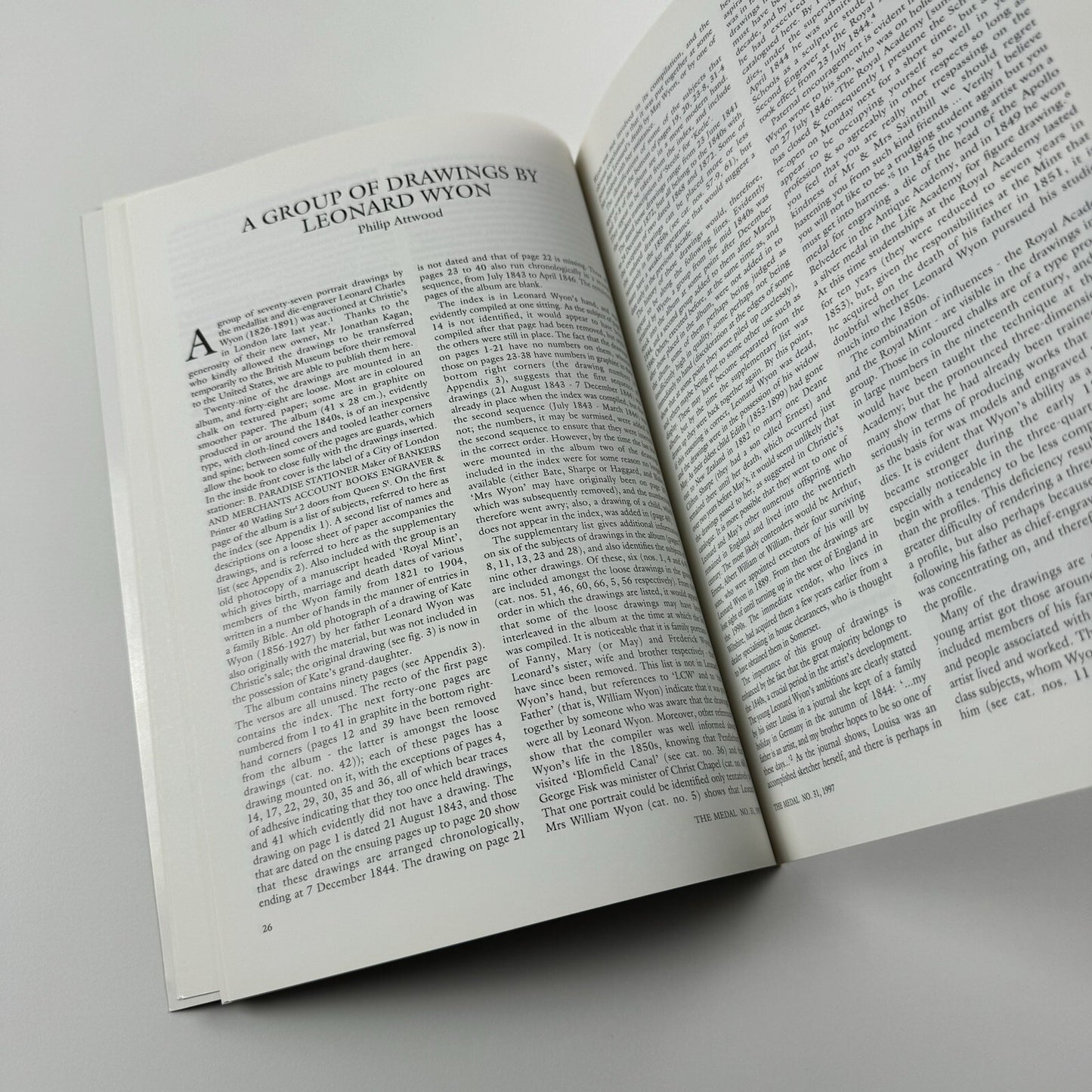 The Medal – British Art Medal Society | BAMS journal | Issue no.31, Autumn 1997