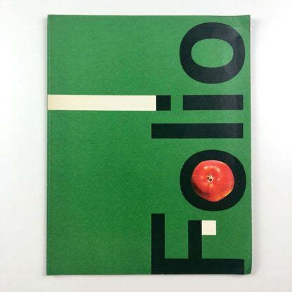 Folio – Bauersche Giesserei type specimen brochure undated | design by Hanns Lohrer