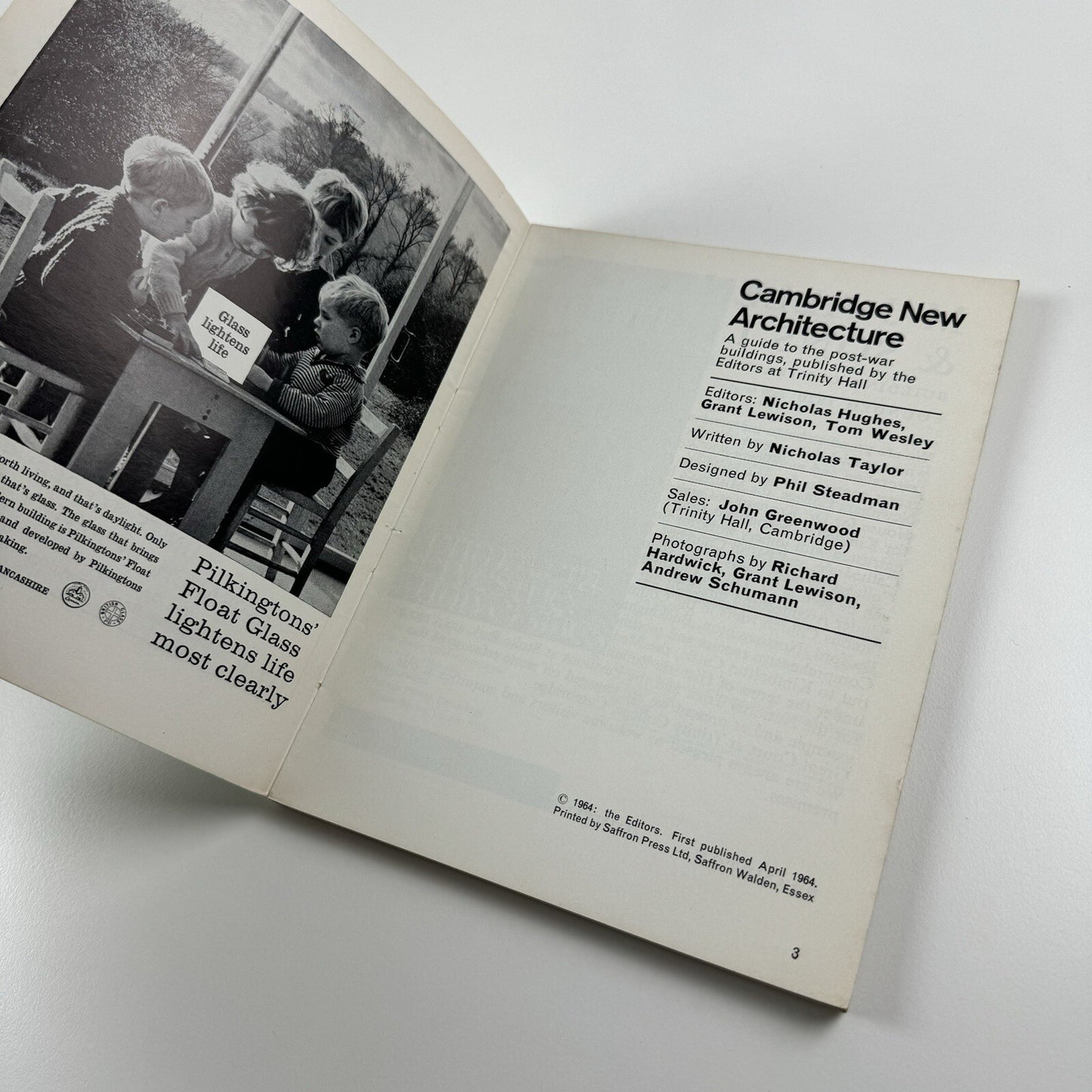 Cambridge New Architecture. A guide to modern buildings | Nikolaus Pevsner, 1964