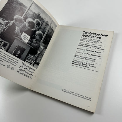 Cambridge New Architecture. A guide to modern buildings | Nikolaus Pevsner, 1964