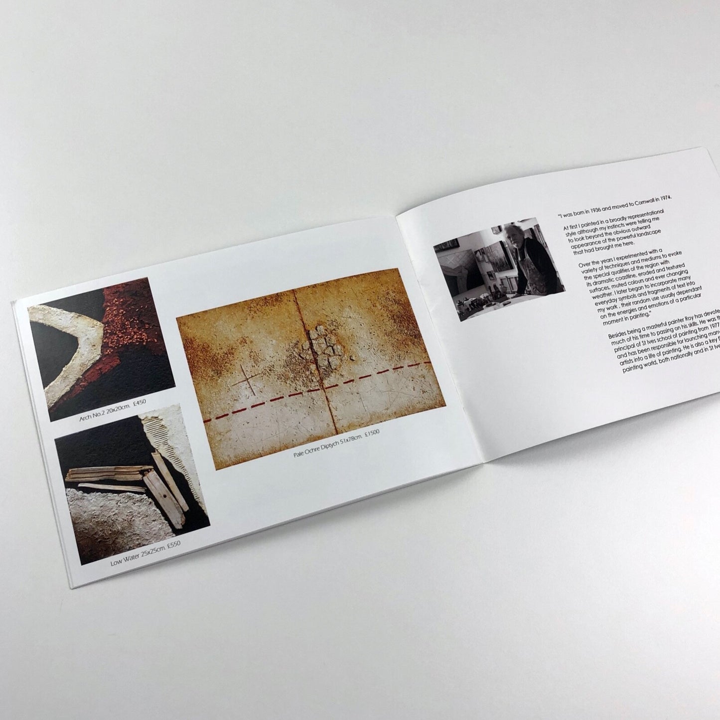 Roy Ray & Robin Welch | St Ives Ceramics exhibition leaflet