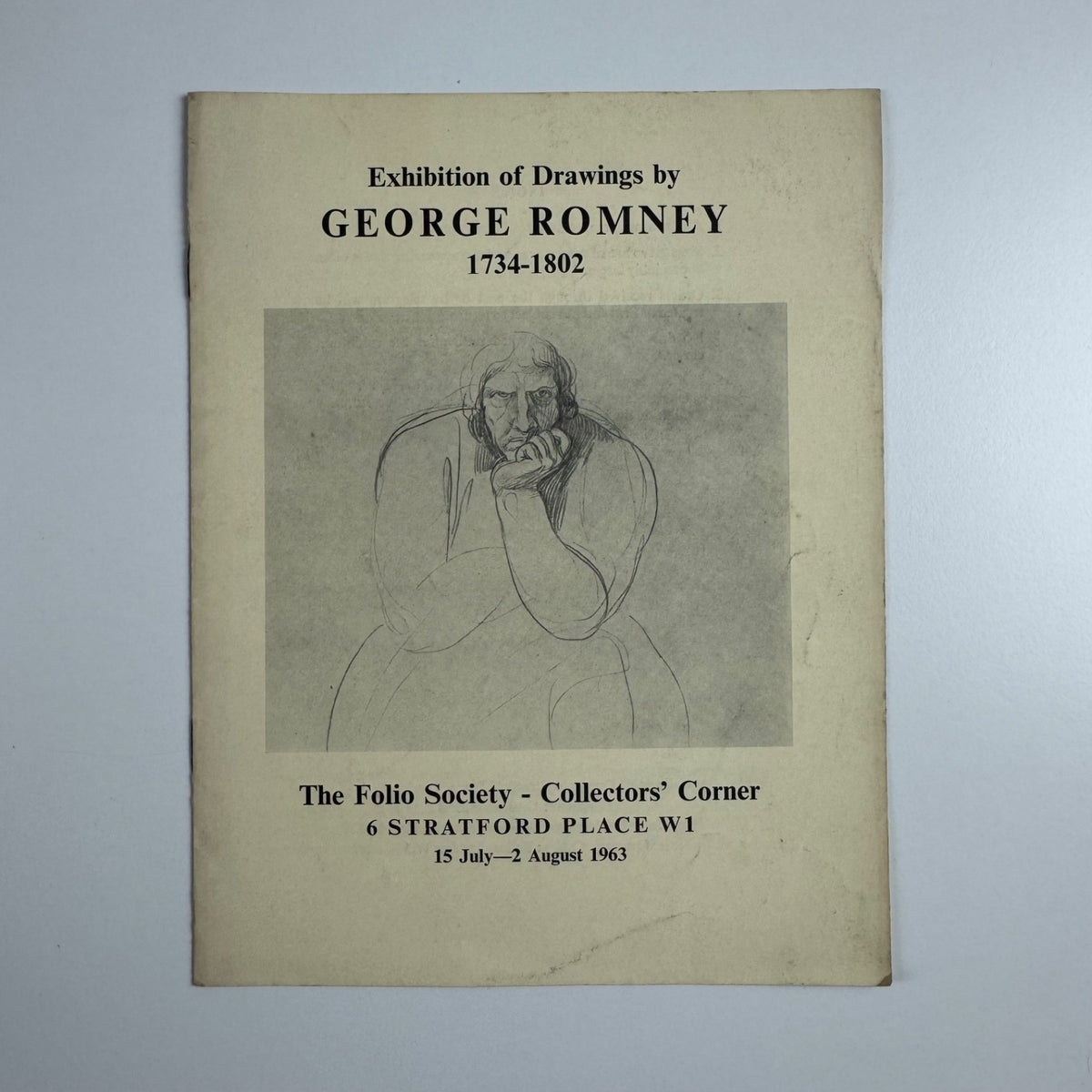 Leaflet Drawings by George Romney The Folio Society Collectors' Corner 1963