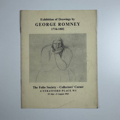 Leaflet Drawings by George Romney The Folio Society Collectors' Corner 1963