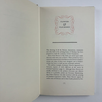 Flowers & Flourishes by John Ryder | The Bodley Head, 1976