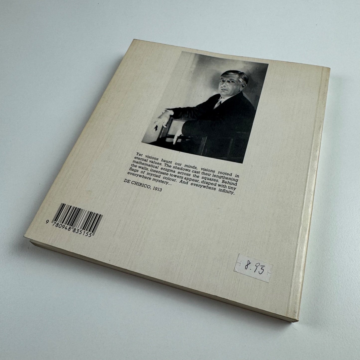 De Chirico by Giovanni Lista | Art Data, 1991
