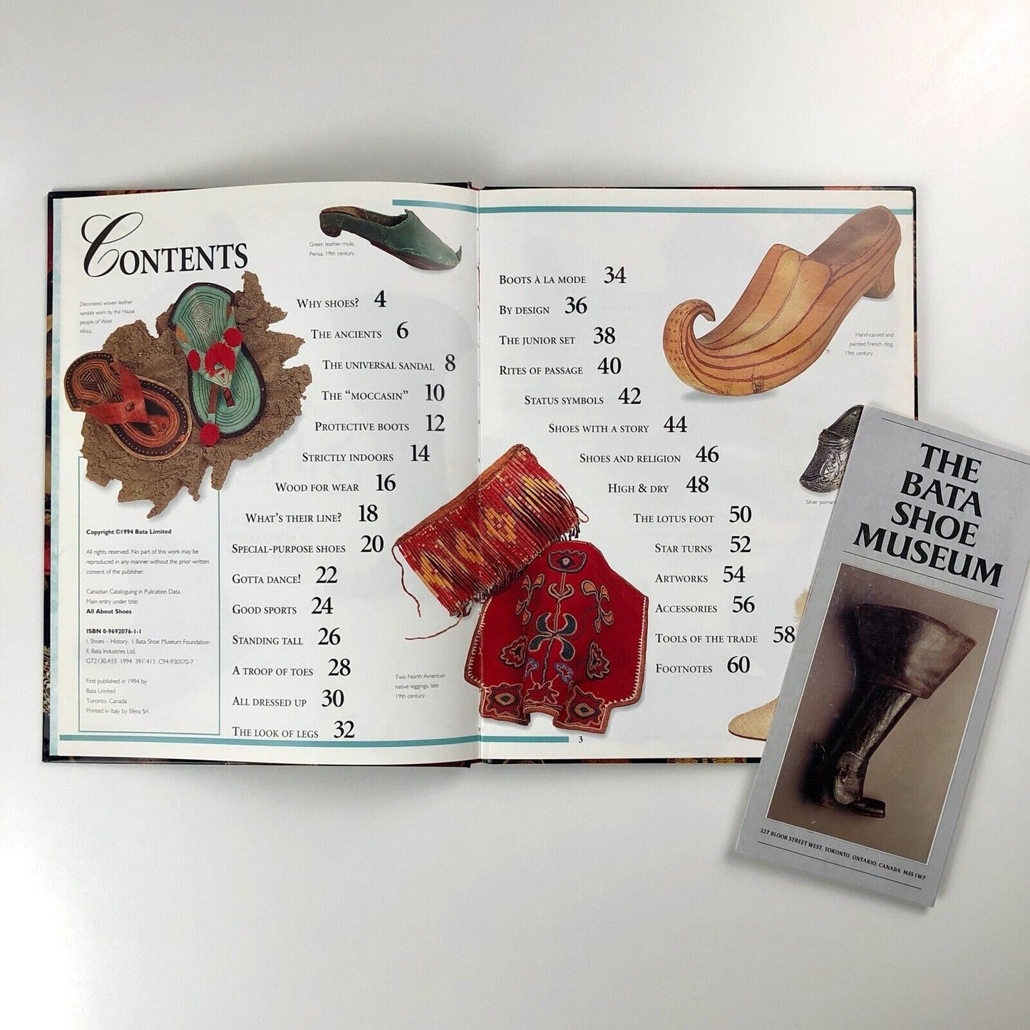 All about shoes. Footwear through the ages | The Bata Shoe Museum Toronto, 1994