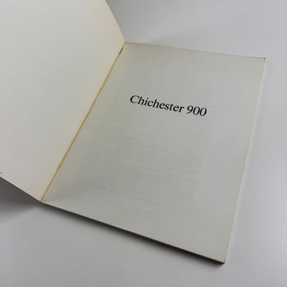 Chichester 900. Chichester Cathedral, 1975. Cover design by John Piper