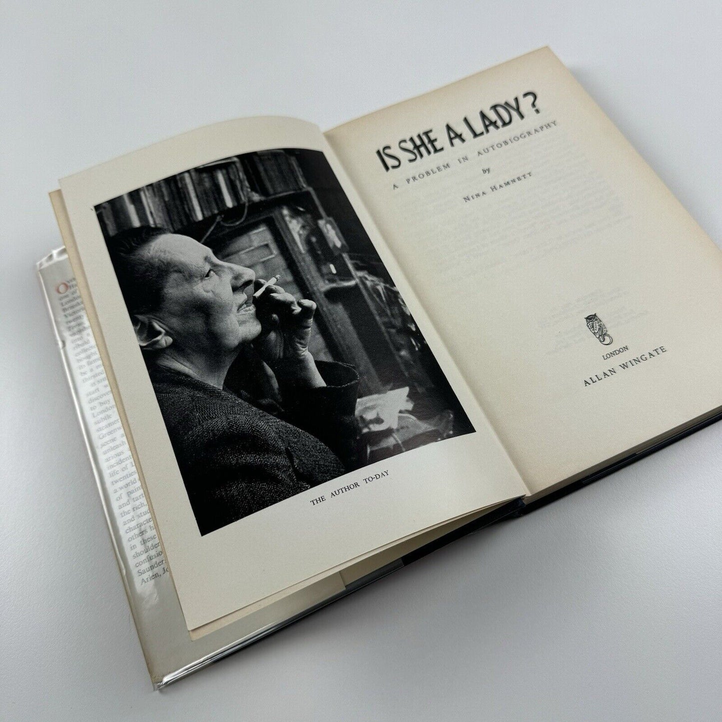 Is she a lady? Nina Hamnett | Allan Wingate, 1955