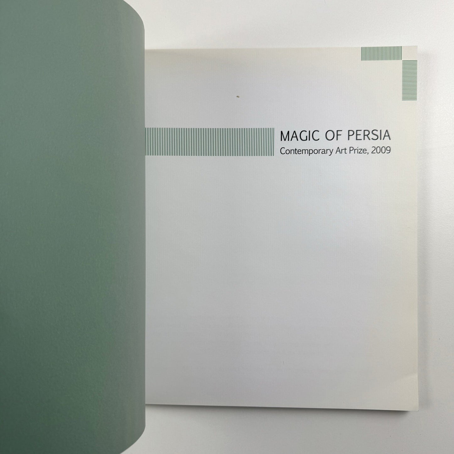 Magic of Persia Contemporary Art Prize, 2009 catalogue