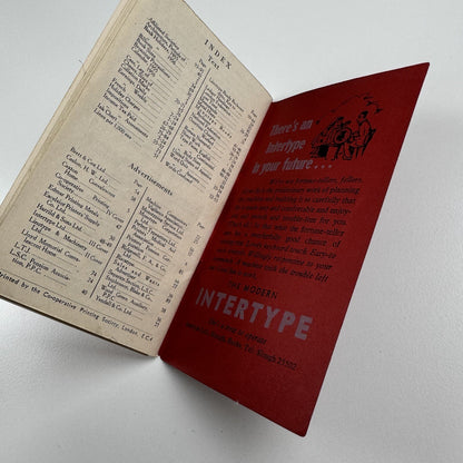 1955 Compositors and Printers Handbook | Compiled by W.F. Potts