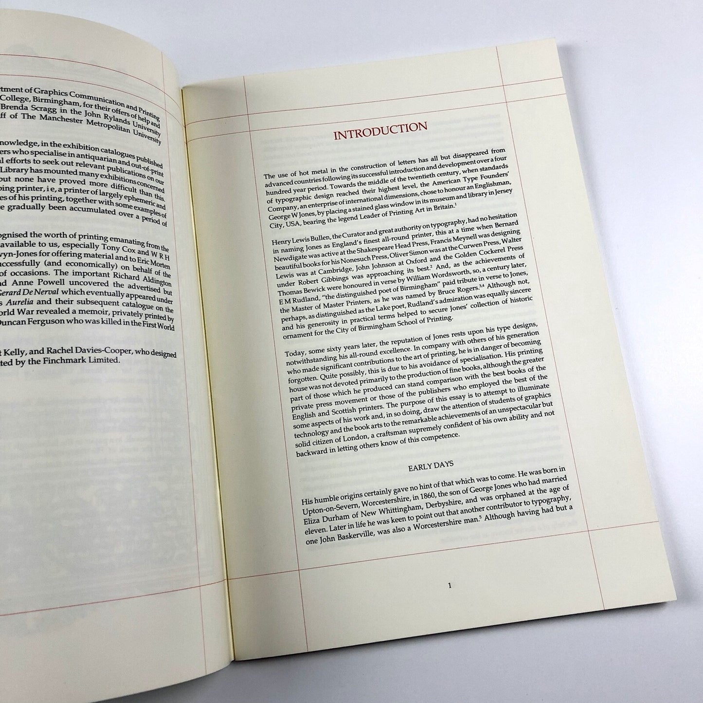 George W Jones – Master of Master Printers | Ian Rogerson | Limited Editions Club, 1993