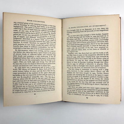 Book-Collecting More Letters to Everyman by Percy H. Muir | Cassell, 1949