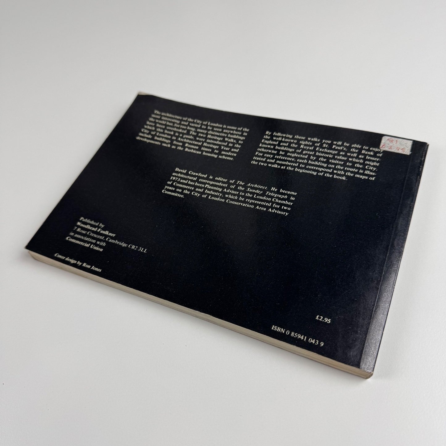 The City of London its architectural heritage by David Crawford | Woodhead-Faulkner, Commercial Union, 1976