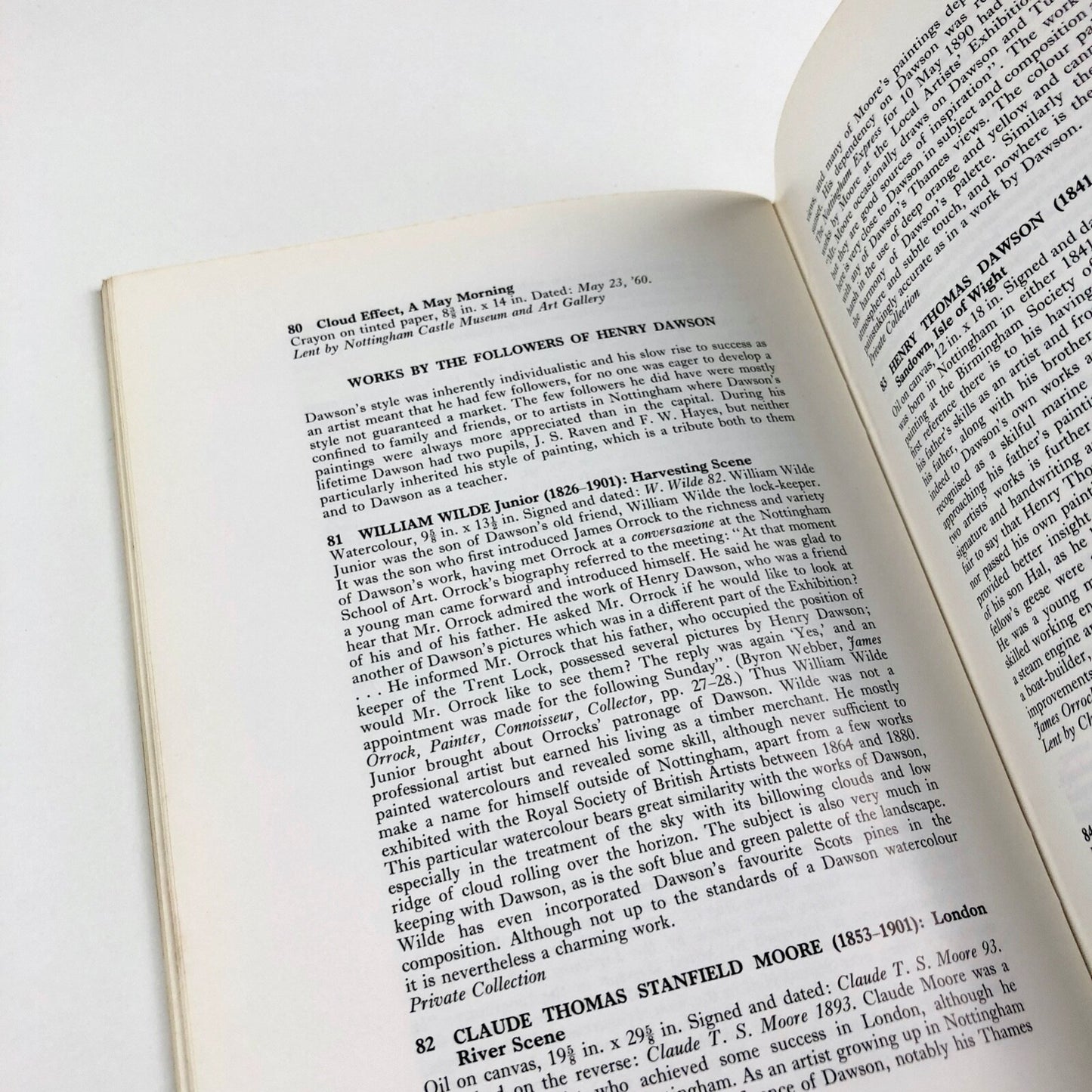 Henry Dawson – Centenary Exhibition | Nottingham University Art Gallery catalogue, 1978