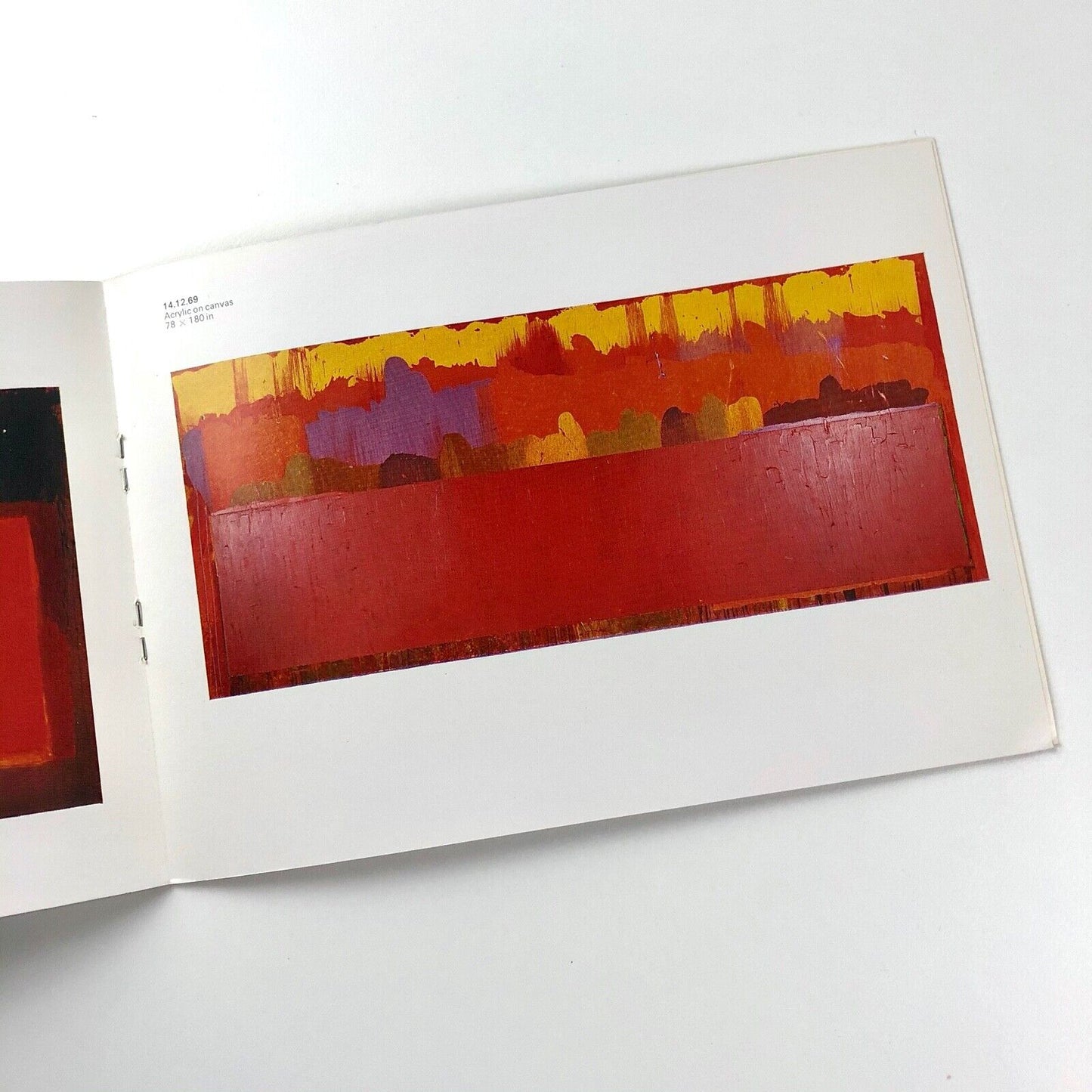 John Hoyland Paintings exhibition catalogue | The Waddington Galleries, 1970 | catalogue design by Gordon House