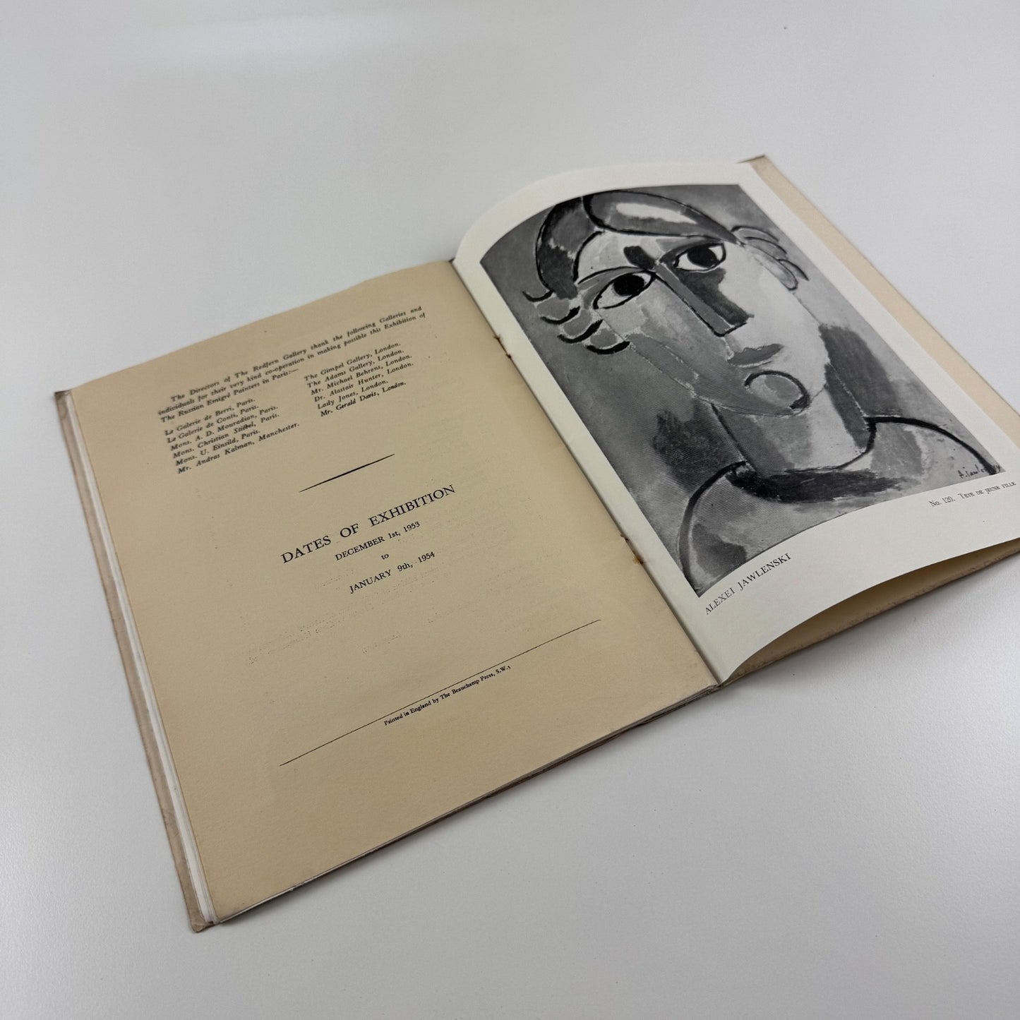 Russian Emigré Artists in Paris | The Redfern Gallery, London, 1954