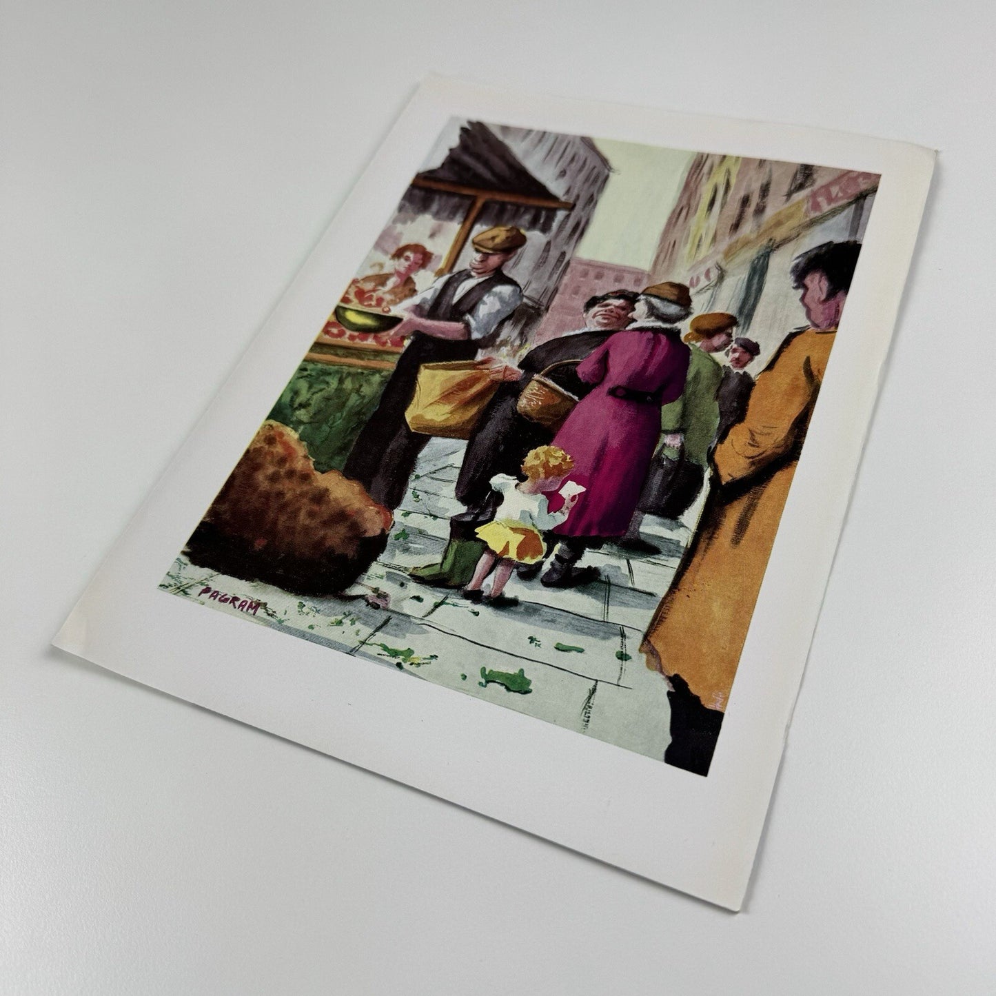 Promotional leaflet Culter Mills, Hunt, Barnard & Co | Art by Edward Patram 1959