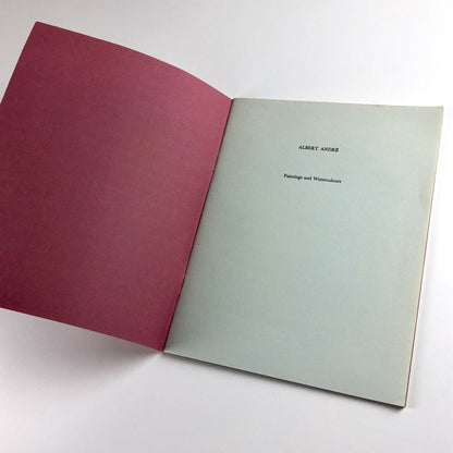 Albert André – Paintings and Watercolours | Wildenstein & Co catalogue, 1970
