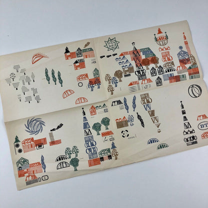 Bauer Type Foundry | Seasons Greetings insert for Soldans Ltd | design and wood-engravings by Otto Rohse