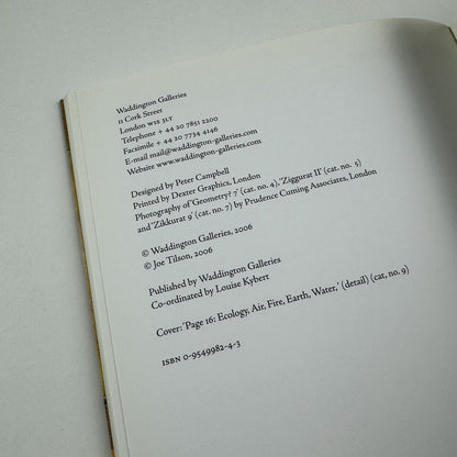 Joe Tilson. Works from 1961 to 1970 | Waddington Galleries, 2006