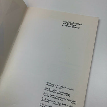 Decade: painting, sculpture and drawing in Britain 1940-49 | Arts Council catalogue, 1972
