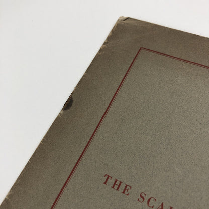 The Scala Theatre – An Exhibition Held at The Italian Institute | 1950 catalogue, Duncan Guthrie