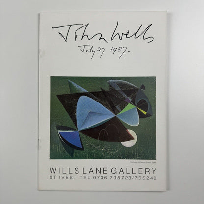 John Wells July 27 1989 80th birthday retrospective | Wills Lane Gallery, St Ives