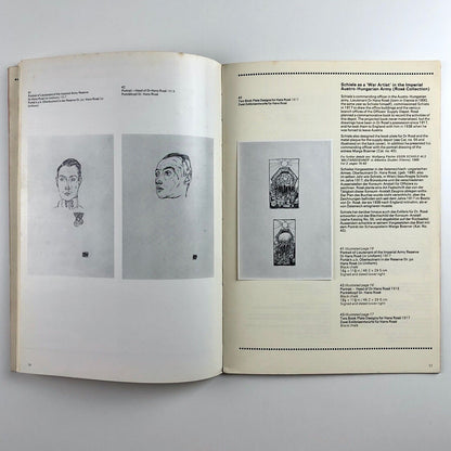 Egon Schiele – Drawings and Watercolours 1909–1918 | Marlborough Fine Art, 1969 | typography by Gordon House