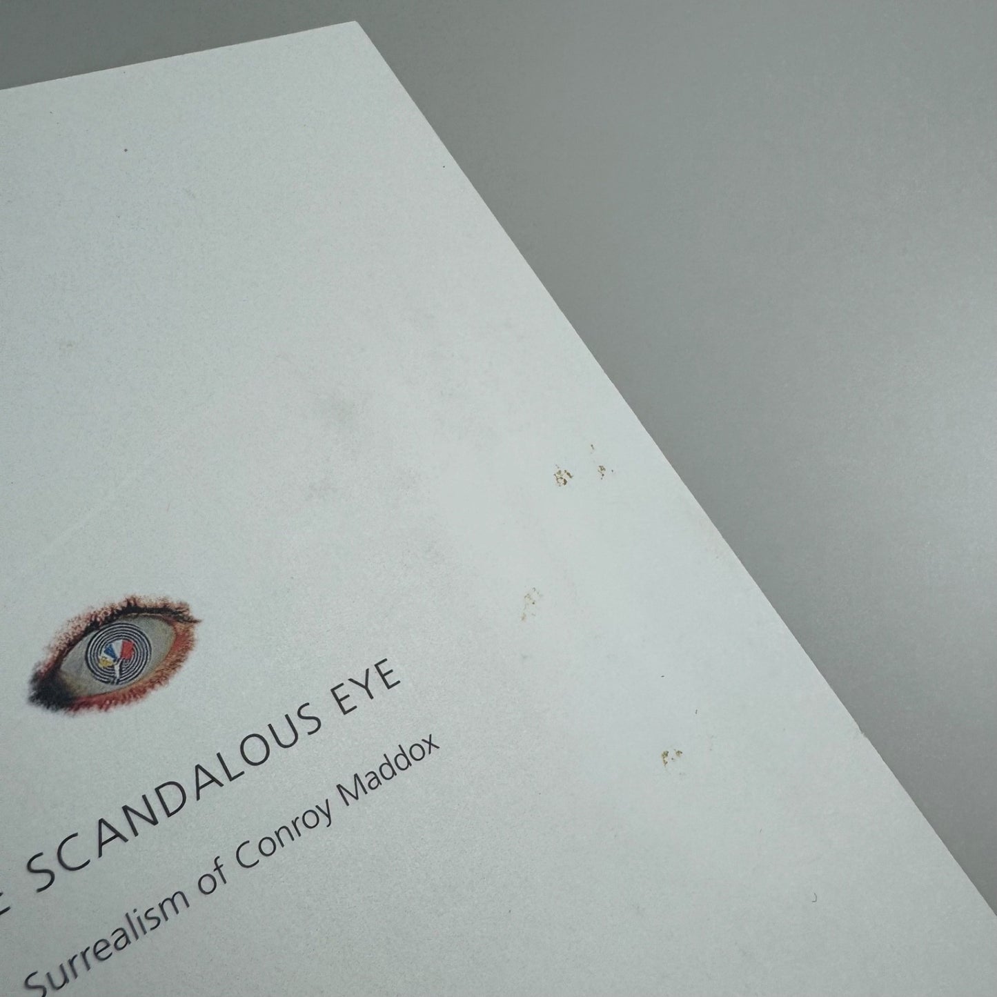 Private view invite The Scandalous Eye. The Surrealism of Conroy Maddox Belgrave, 2003