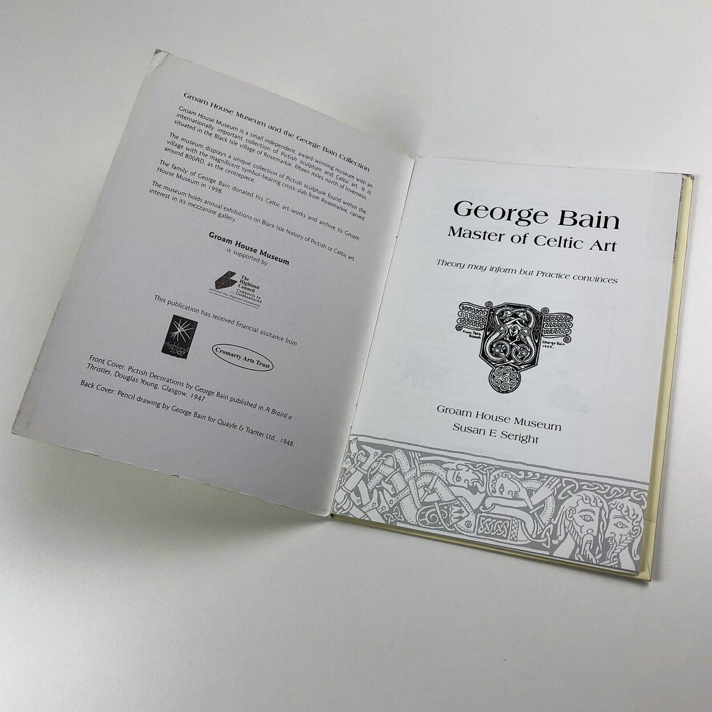 George Bain. Master of Celtic Art by Susan E. Seright | Groam House Museum, 2007