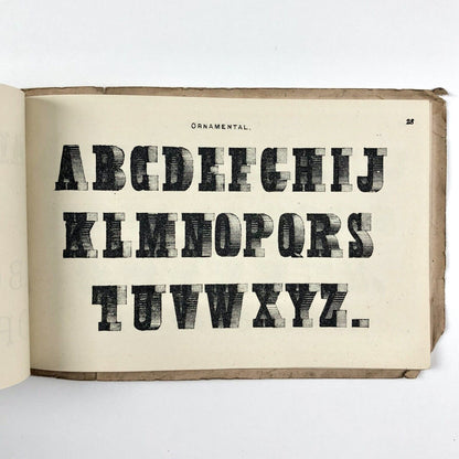 The Ornamental Penman's Pocket Book of Alphabets: Engravers, Sign Writers and Draughtsmen | Benjamin Alexander