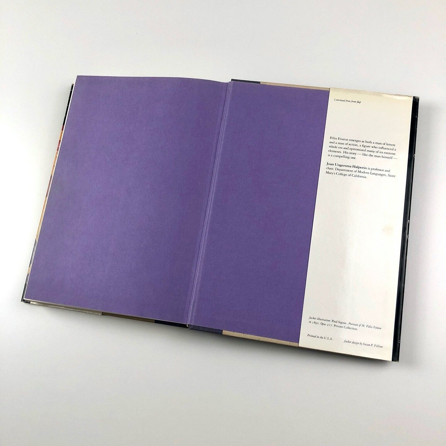 Félix Fenéon, Aesthete & Anarchist on Fin-Siécle Paris | Joan U. Halperin, 1988