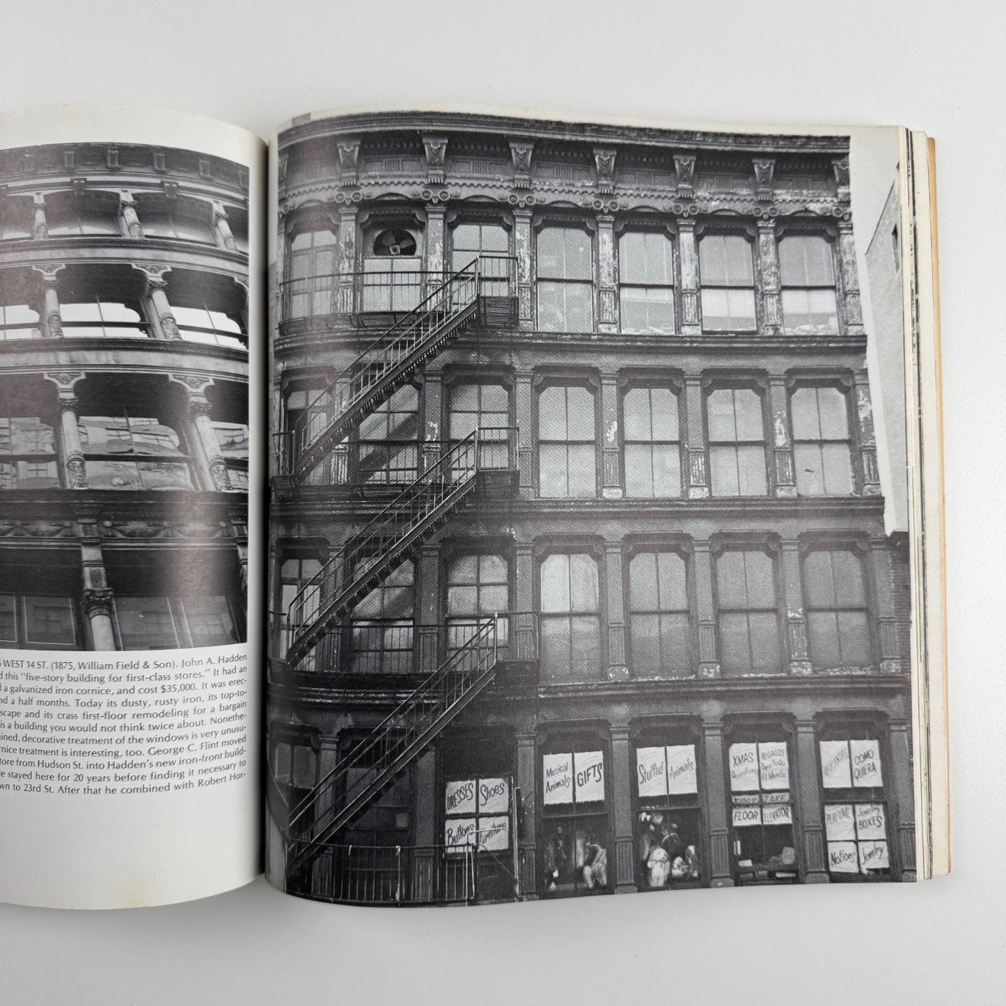 Cast-iron architecture in New York. A photographic survey by Margot Gayle & Edmund Gillon, Dover, 1974