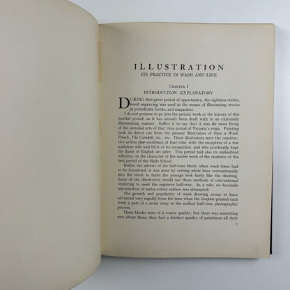 Illustration its practice in wash and line by Steven Spurrier | Isaac Pitman 1933
