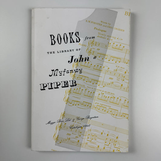 Books from the library of John & Myfanwy Piper | Maggs Bros & George Bayntun 1240