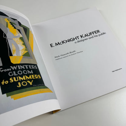 Edward McKnight Kauffer a designer and his public by Mark Haworth-Booth V&A 2005