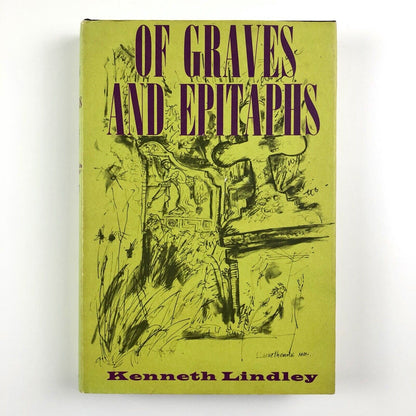 Of Graves and Epitaphs by Kenneth Lindley | frontispiece and endpapers by John Piper | Hutchinson, 1965
