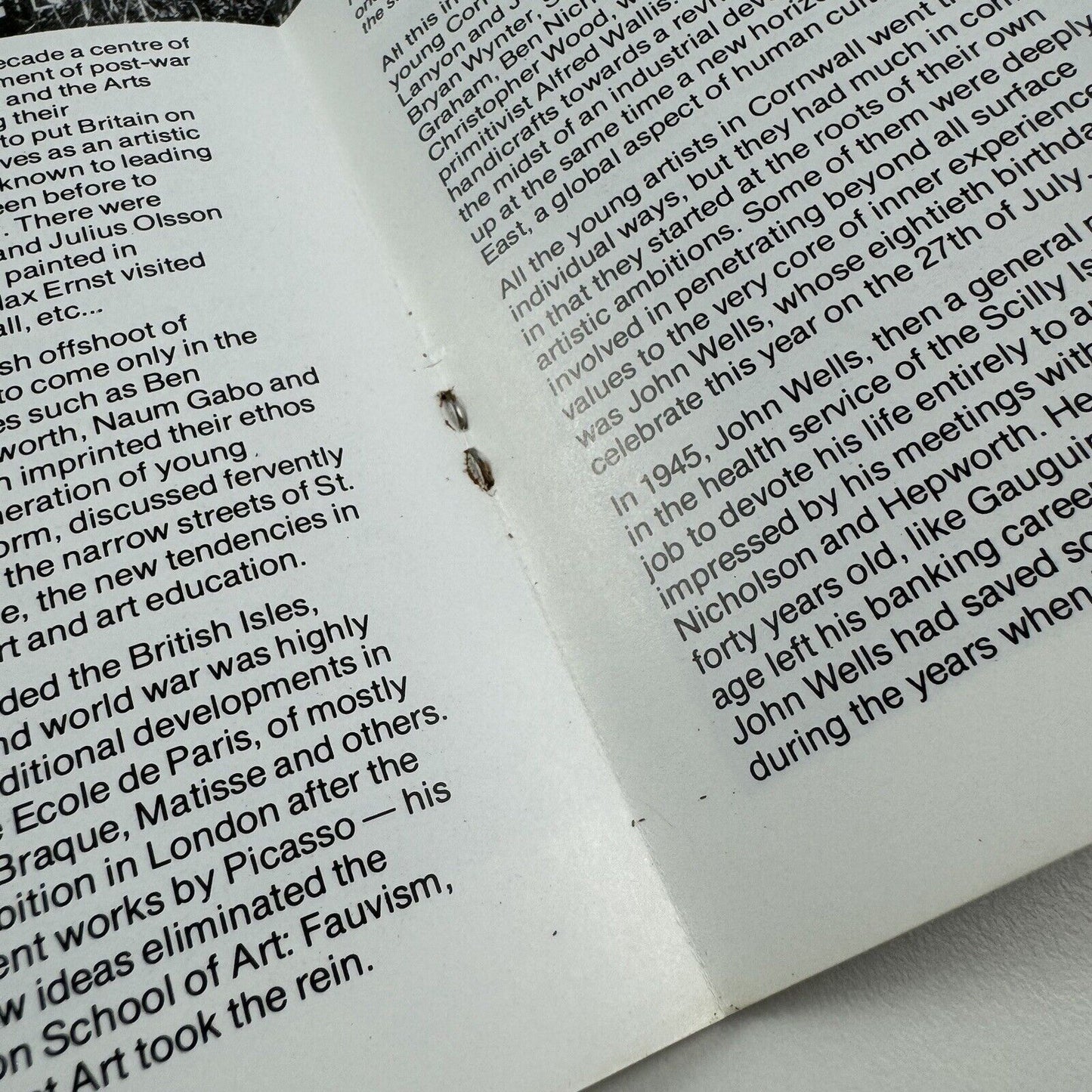 John Wells July 27 1989 80th birthday retrospective | Wills Lane Gallery, St Ives